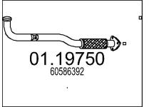 Výfuková trubka MTS 01.19750