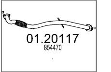 Výfuková trubka MTS 01.20117