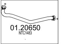 Výfuková trubka MTS 01.20650
