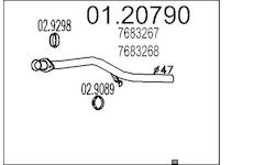 Výfuková trubka MTS 01.20790