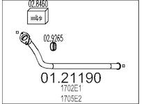 Výfuková trubka MTS 01.21190