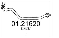 Výfuková trubka MTS 01.21620