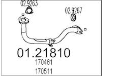 Výfuková trubka MTS 01.21810