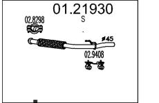 Výfuková trubka MTS 01.21930