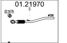 Výfuková trubka MTS 01.21970