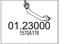 Výfuková trubka MTS 01.23000