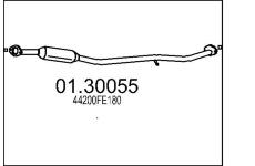 Predni tlumic vyfuku MTS 01.30055