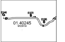 Výfuková trubka MTS 01.40245