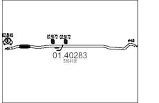 Výfuková trubka MTS 01.40283