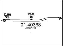 Výfuková trubka MTS 01.40368