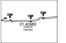Výfuková trubka MTS 01.40980