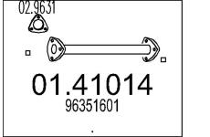 Výfuková trubka MTS 01.41014