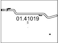 Výfuková trubka MTS 01.41019