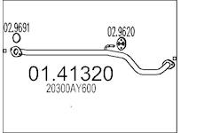 Výfuková trubka MTS 01.41320