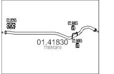 Výfuková trubka MTS 01.41830