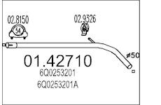 Výfuková trubka MTS 01.42710