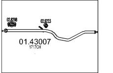 Výfuková trubka MTS 01.43007