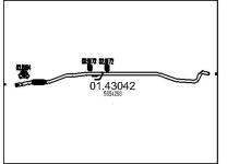 Výfuková trubka MTS 01.43042