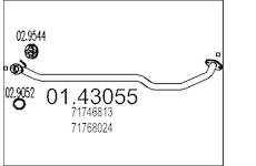 Výfuková trubka MTS 01.43055