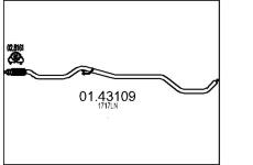 Výfuková trubka MTS 01.43109