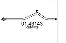 Výfuková trubka MTS 01.43143