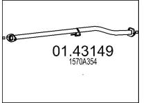 Výfuková trubka MTS 01.43149