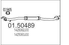 Střední tlumič výfuku MTS 01.50489