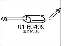 Zadní tlumič výfuku MTS 01.60409