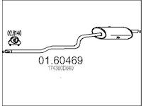 Zadni tlumic vyfuku MTS 01.60469