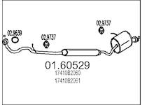 Zadní tlumič výfuku MTS 01.60529