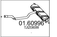 Zadni tlumic vyfuku MTS 01.60996