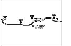 Zadní tlumič výfuku MTS 01.61056