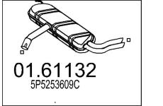 Zadni tlumic vyfuku MTS 01.61132