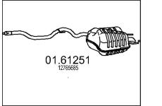 Zadní tlumič výfuku MTS 01.61251