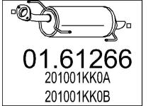 Zadni tlumic vyfuku MTS 01.61266