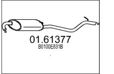 Zadní tlumič výfuku MTS 01.61377