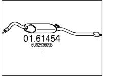 Zadni tlumic vyfuku MTS 01.61454