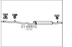 Zadní tlumič výfuku MTS 01.66810