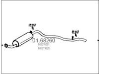 Zadní tlumič výfuku MTS 01.68260