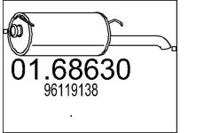 Zadni tlumic vyfuku MTS 01.68630