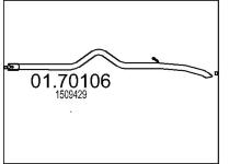 Výfuková trubka MTS 01.70106