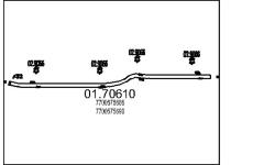 Výfuková trubka MTS 01.70610