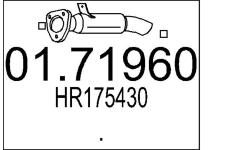 Výfuková trubka MTS 01.71960