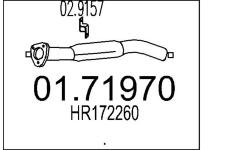 Výfuková trubka MTS 01.71970