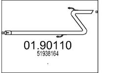 Zadní tlumič výfuku MTS 01.90110