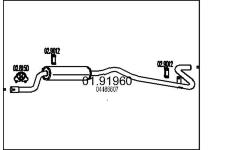 Zadní tlumič výfuku MTS 01.91960