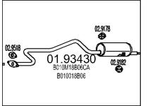 Zadni tlumic vyfuku MTS 01.93430