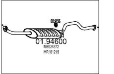 Zadní tlumič výfuku MTS 01.94600