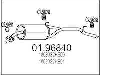 Zadni tlumic vyfuku MTS 01.96840