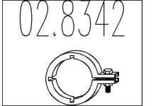 Spojovací trubky, výfukový systém MTS 02.8342